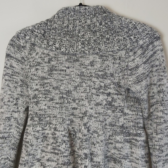 Talula Aritzia Wrap Cardigan Lambswool Cashmere Blend Gray S - Picture 6 of 13